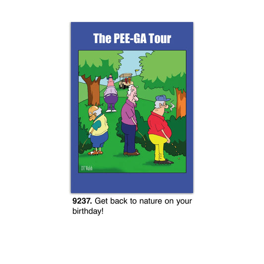 PGA Tour Birthday Card