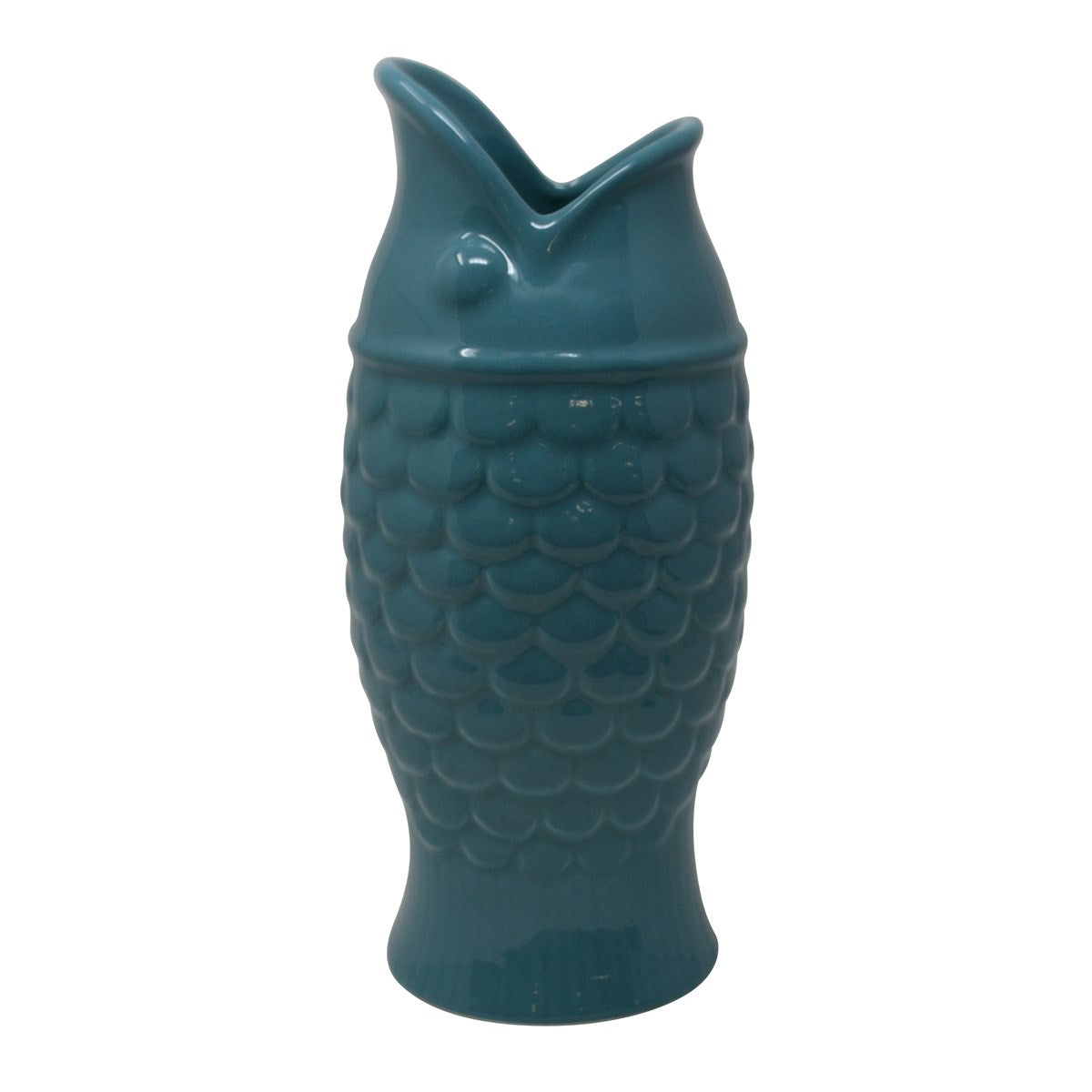 Blue Fish Vase
