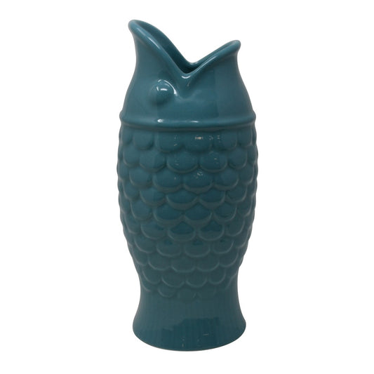 Blue Fish Vase