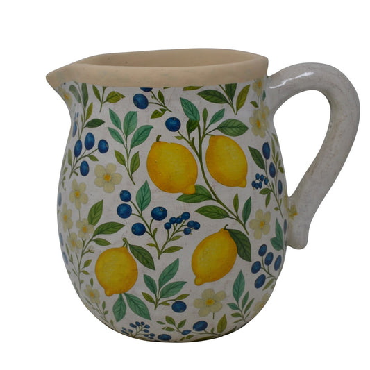 Lemon with Blueberries Jug