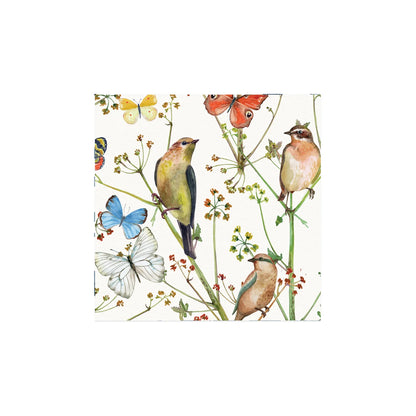 Bird & Butterfly Paper Napkins - Assorted Sizes - Joshua & Company