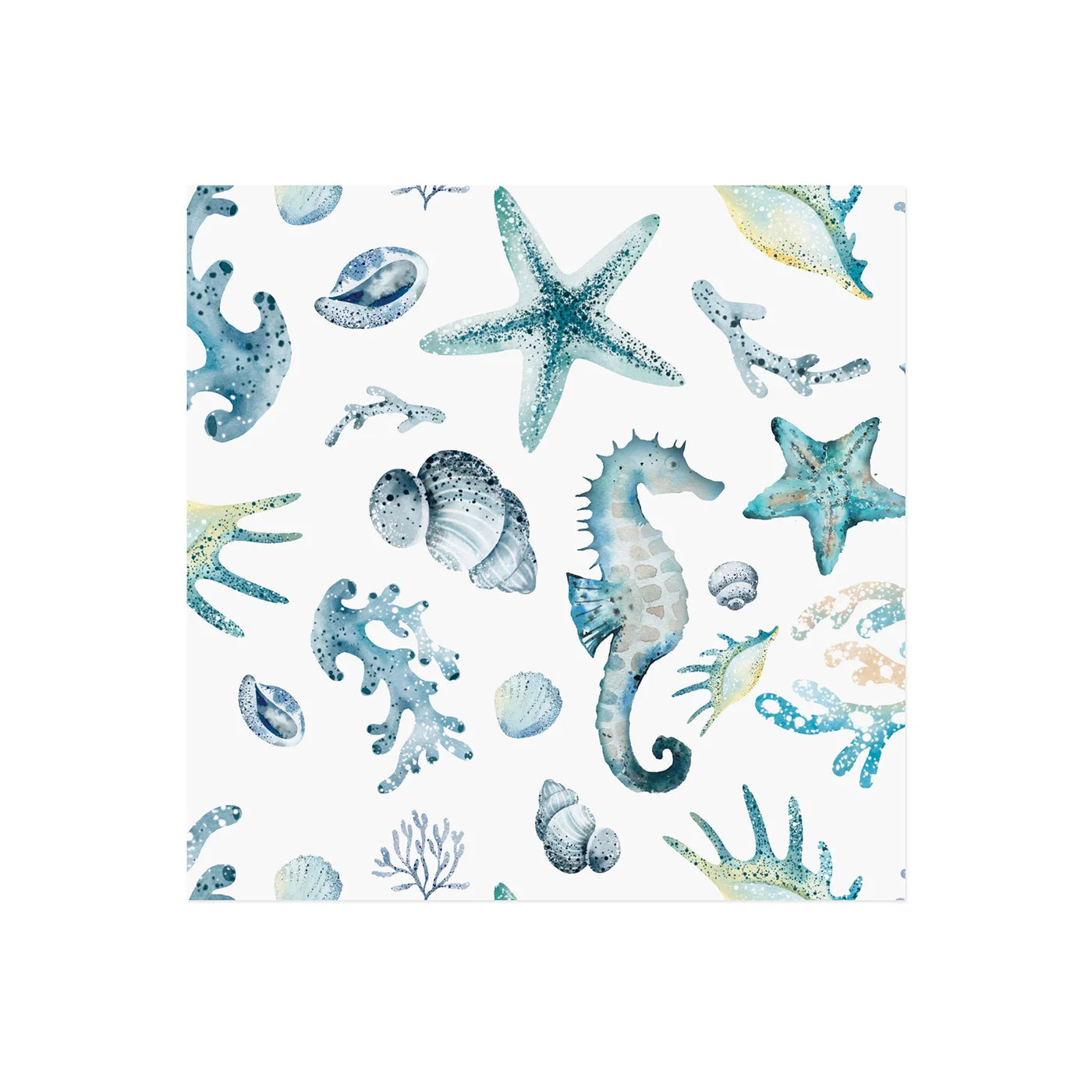 Ocean Breeze Lunch Napkins- Pack of 20