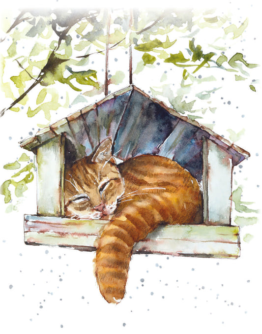 Small Card - Sunbathed Snooze