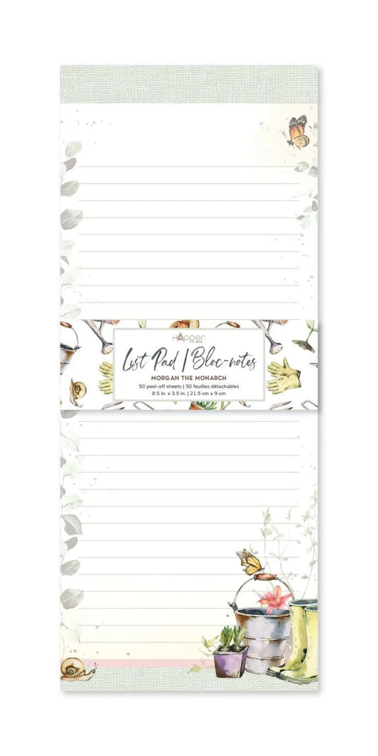Morgan the Monarch Magnetic List Pad