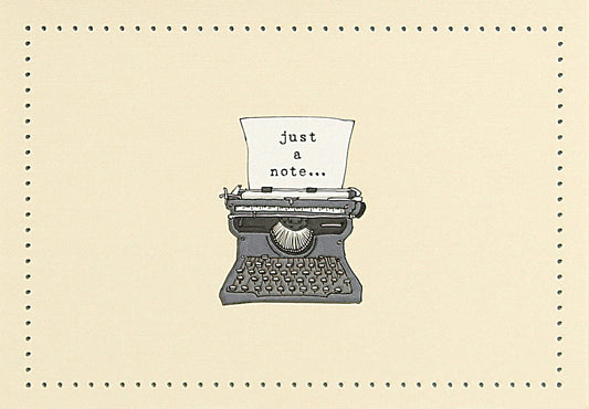 Typewriter Note Cards - Joshua & Company