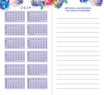 Hydrangeas Pocket Planner 2YR