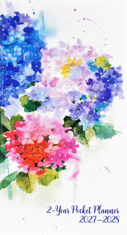 Hydrangeas Pocket Planner 2YR