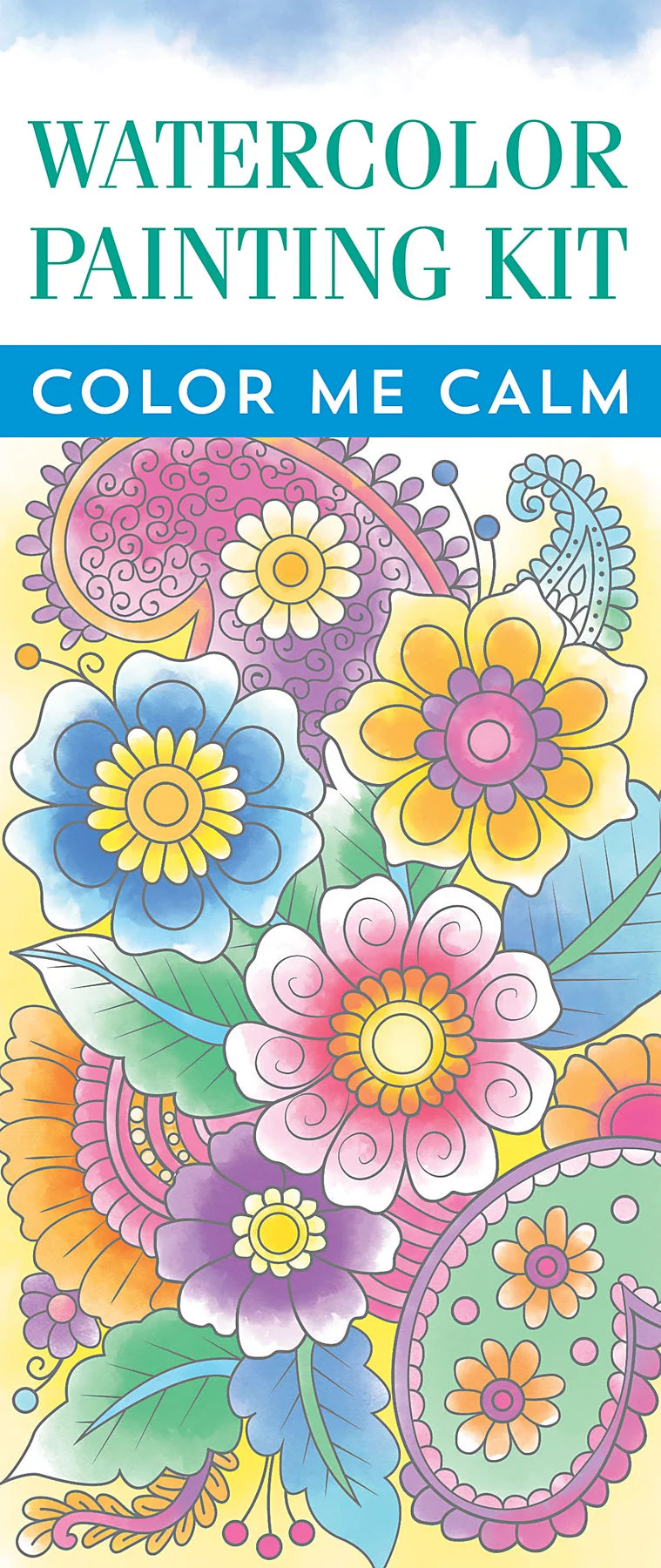 Watercolour Paint Set - Colour Me Calm