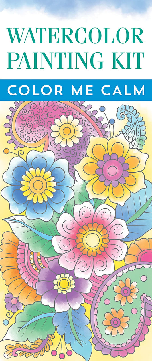 Watercolour Paint Set - Colour Me Calm