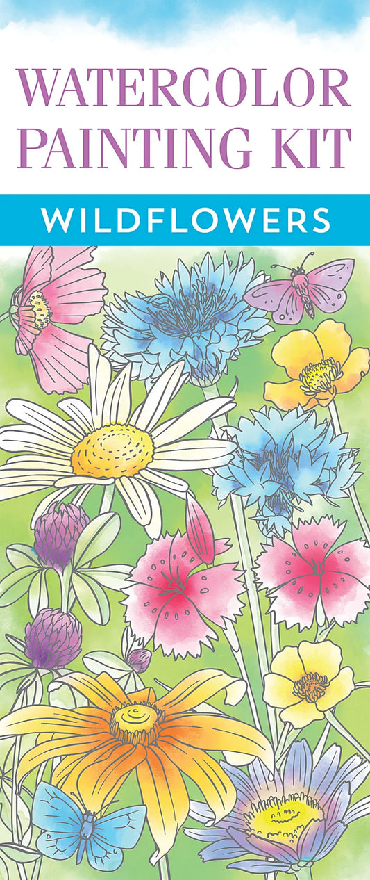 Watercolour Paint Set - Wildflowers