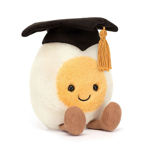 Jellycat Amusables Boiled Egg Graduation