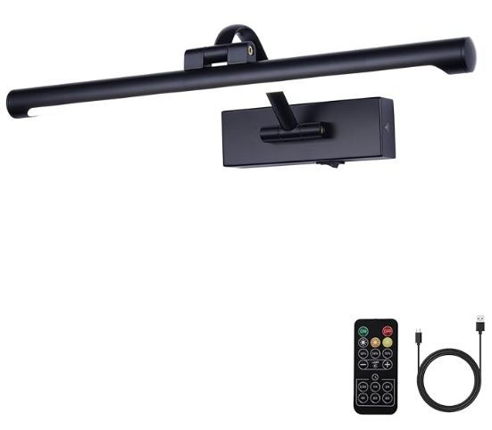 LED Rechargeable Picture Light - Black