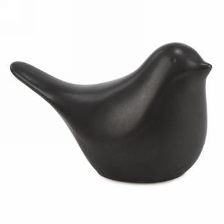 Black Ceramic Bird