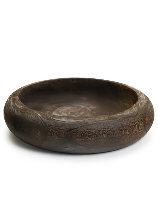 Paulownia Wood Round Bowl