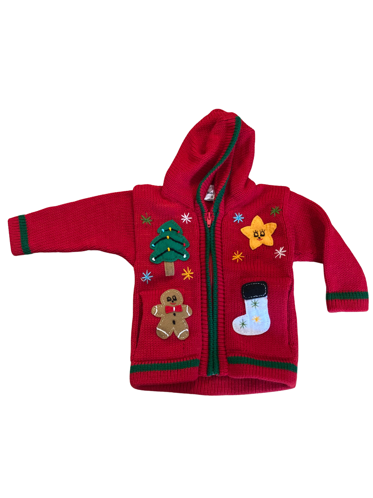 Children's Holiday Sweater - Red