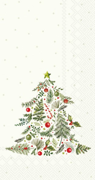 Christmas Tree Paper Napkins (Assorted Sizes)