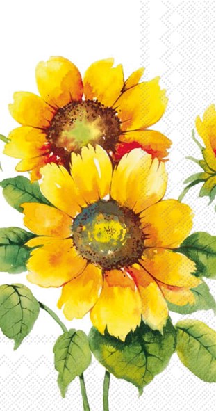 Colourful Sunflowers Paper Napkins (3 Sizes)