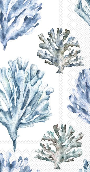 Coral White Paper Napkins - Joshua & Company