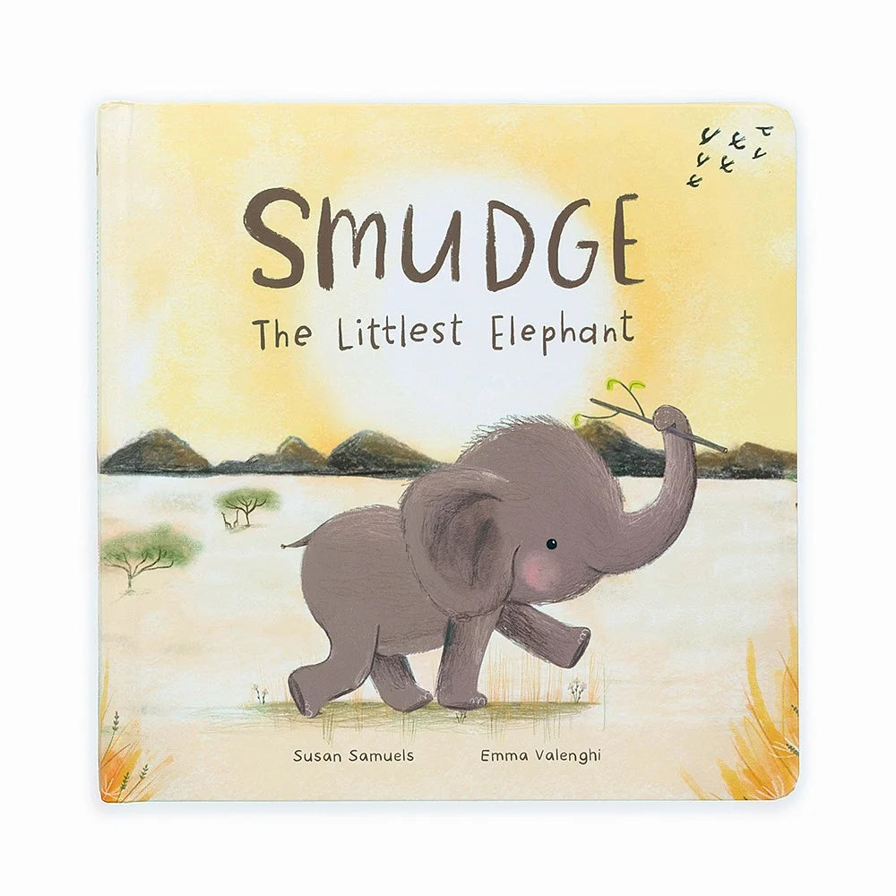 Jellycat "Smudge the Littlest Elephant" Book