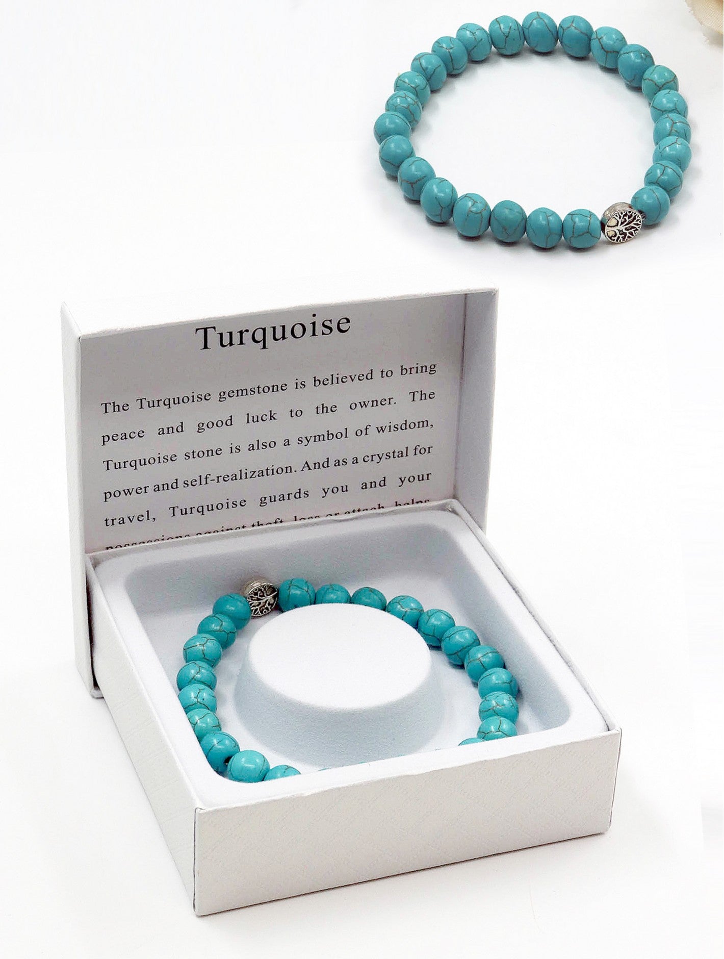 Turquoise Blessing Bead Bracelet