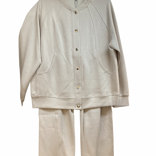 Beige Jacket and Pant Set - Joshua & Company