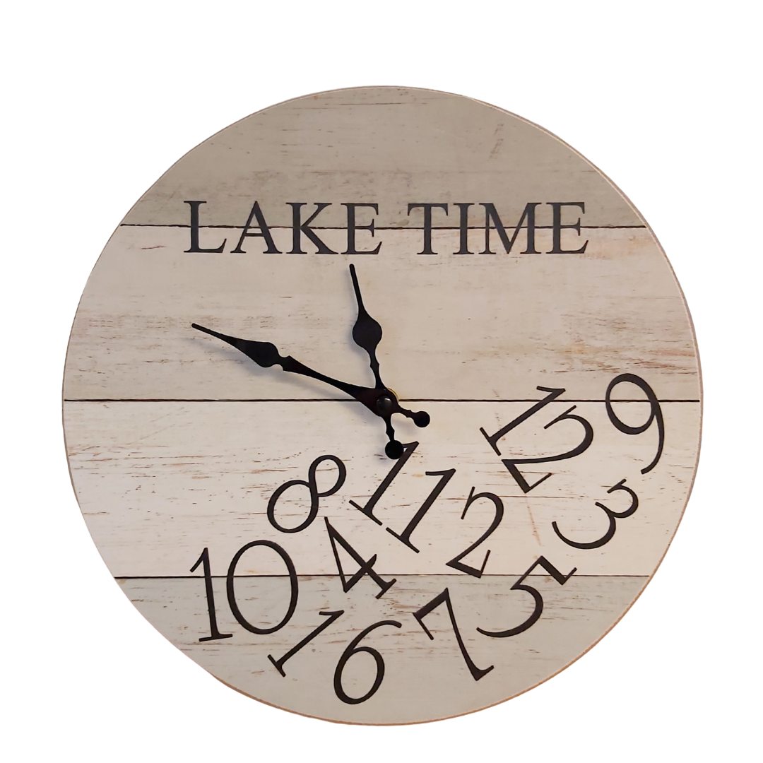 Clock - Lake Time