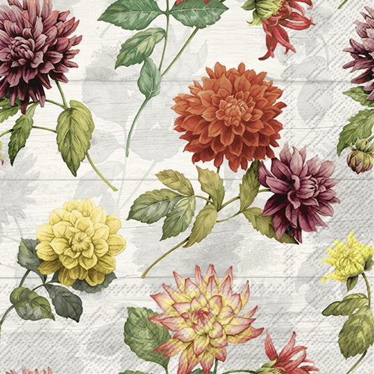 Gemma Cream Cocktail Napkins
