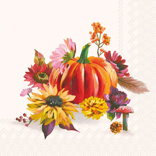 Soft Pumpkin - Cocktail Napkin