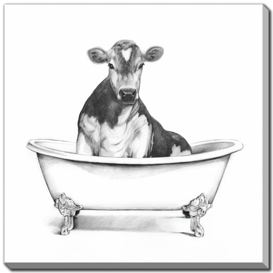 Cow in Clawfoot Tub *Pick Up Only