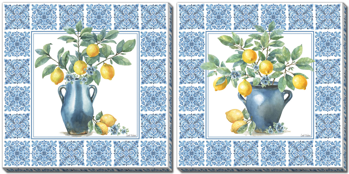 Lemon Prints- Set of 2 *Pick up Only*