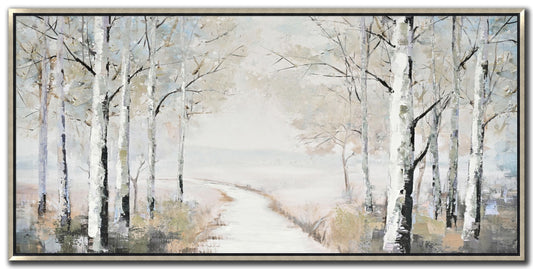 Birch Trail Print 28" x56" *Pick Up Only