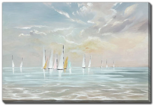 Sailboats in the Tide Print *Pick Up Only
