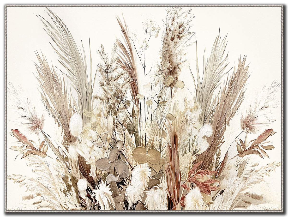 Florals with Pampass Grass Print *Store Pick Up Only