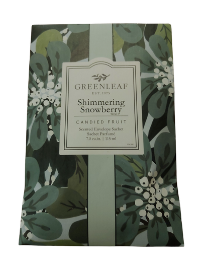 Greenleaf Shimmering Snowberry Sachet (2 Sizes)