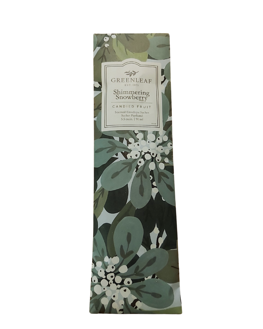 Greenleaf Shimmering Snowberry Sachet (2 Sizes)