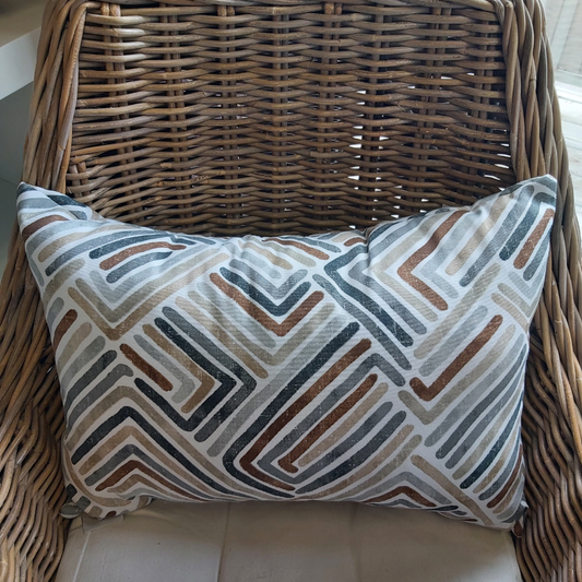 Indoor/Outdoor Cushion - Estie Rattan 14x20"