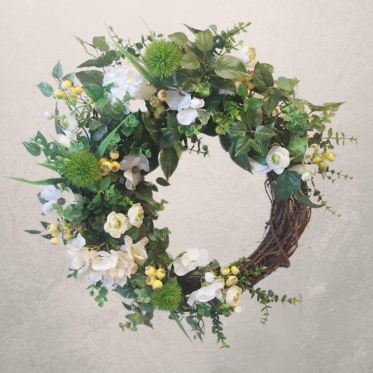 Fresh Morning Glow Spring Wreath  *Pick Up Only
