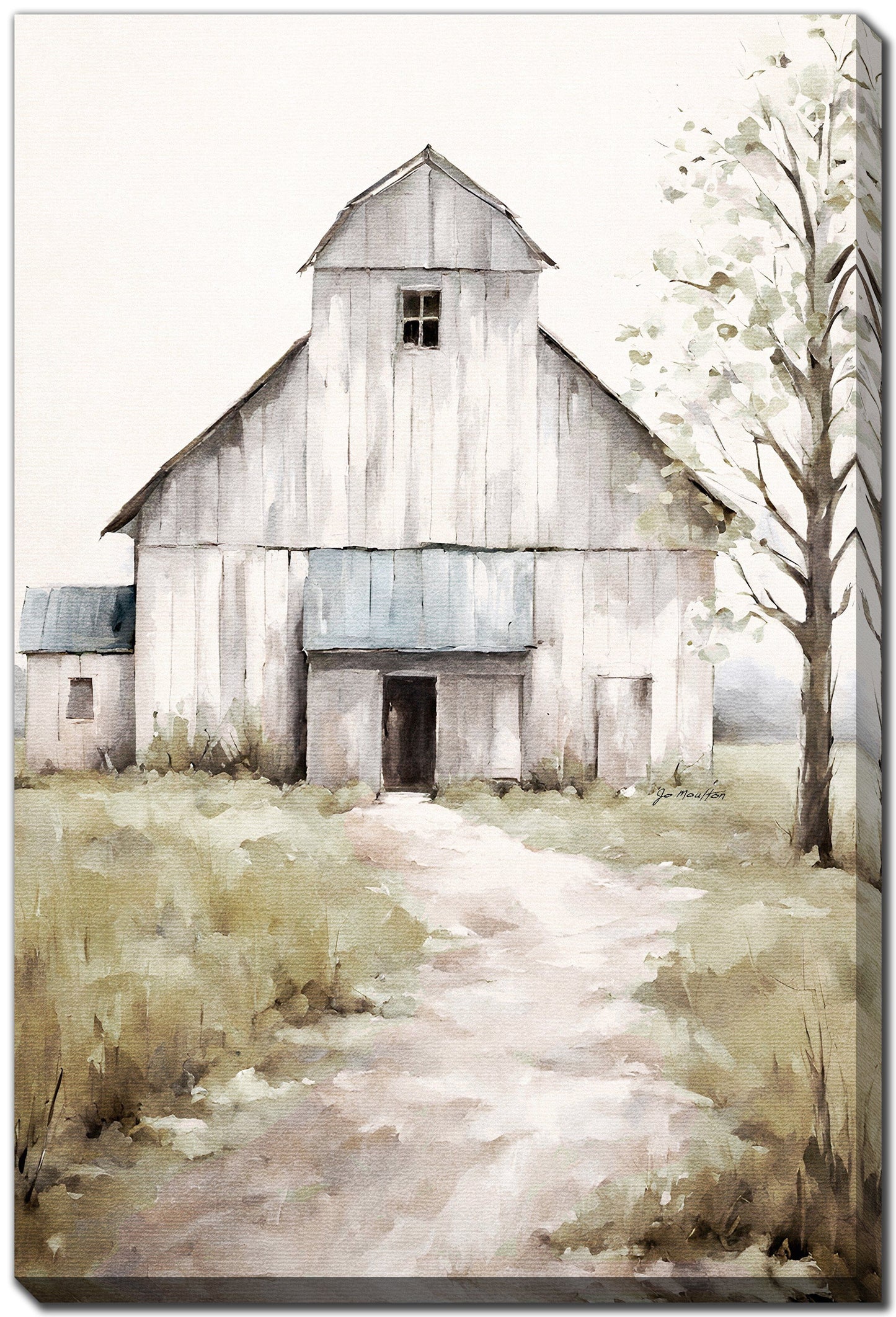 White Barn Print *Pick up Only*