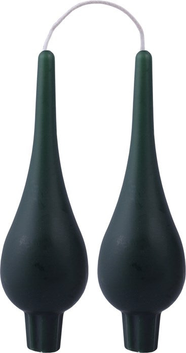 Danish Drop Candle 7" - Pair (Assorted Colours) - Joshua & Company