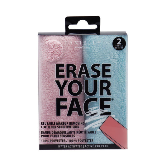 Erase Your Face Pink and Turquoise 2 Pack