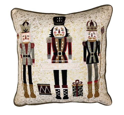 Nutcracker Cushion 18"