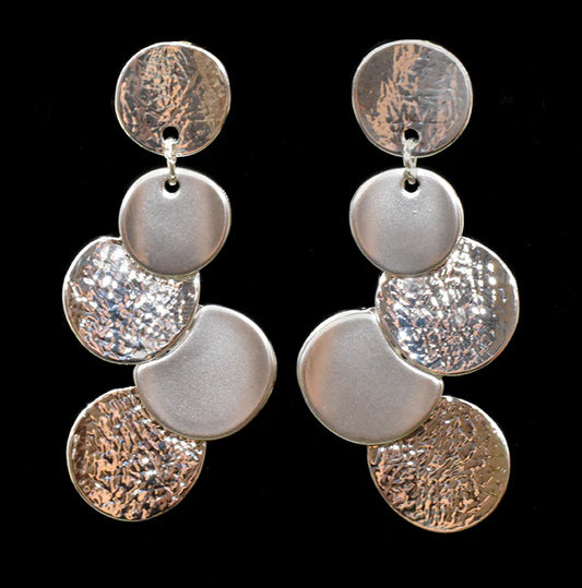 Multi Circle Dangling Earring