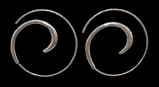 Spiral Hoop Earring