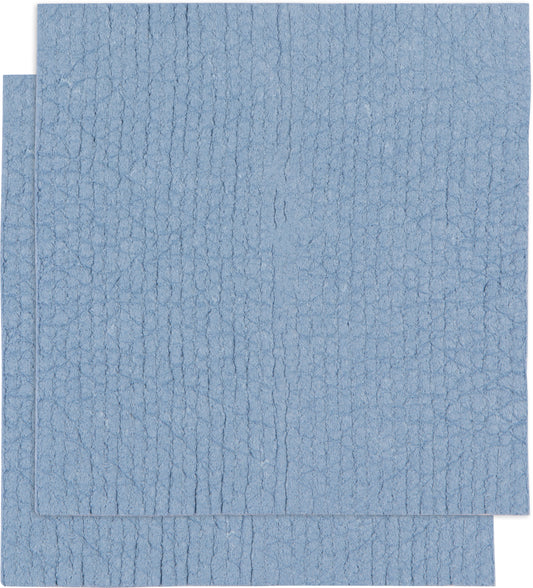Slate Blue Swedish Dishcloth s/2