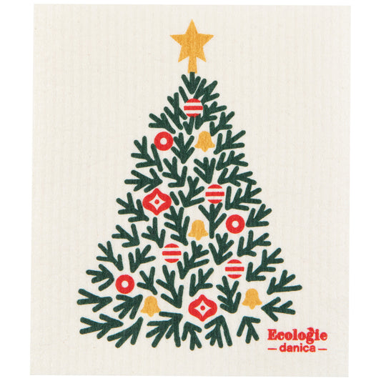 Swedish Dishcloth - Festive Fir