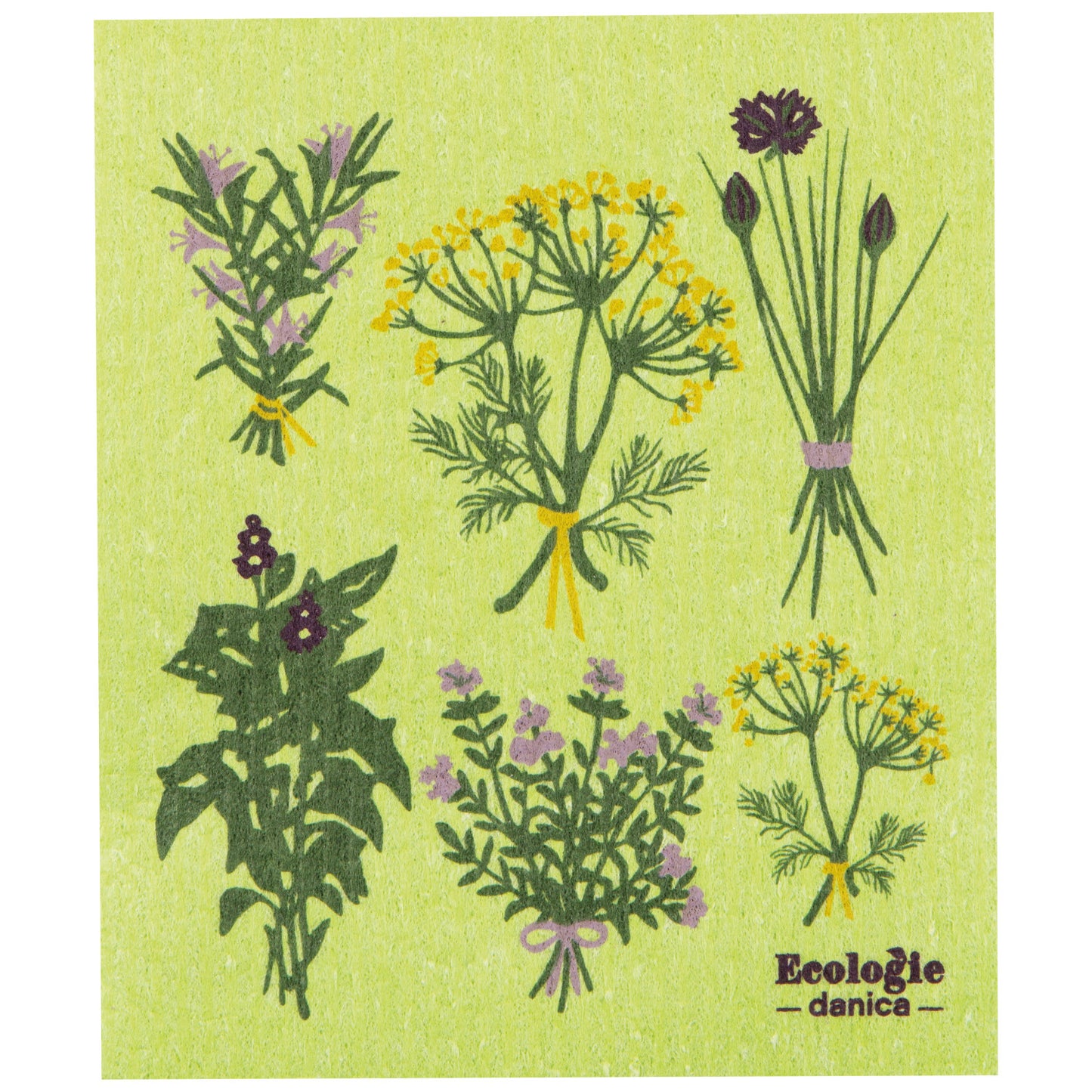 Fresh Herbs Swedish Dishcloth - Joshua & Company