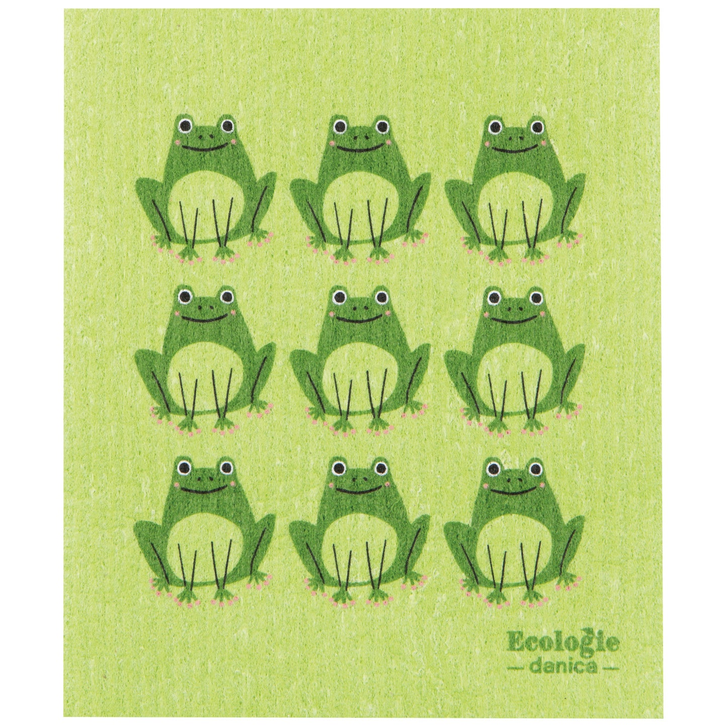 Swedish Dishcloth- Ribbit - Joshua & Company
