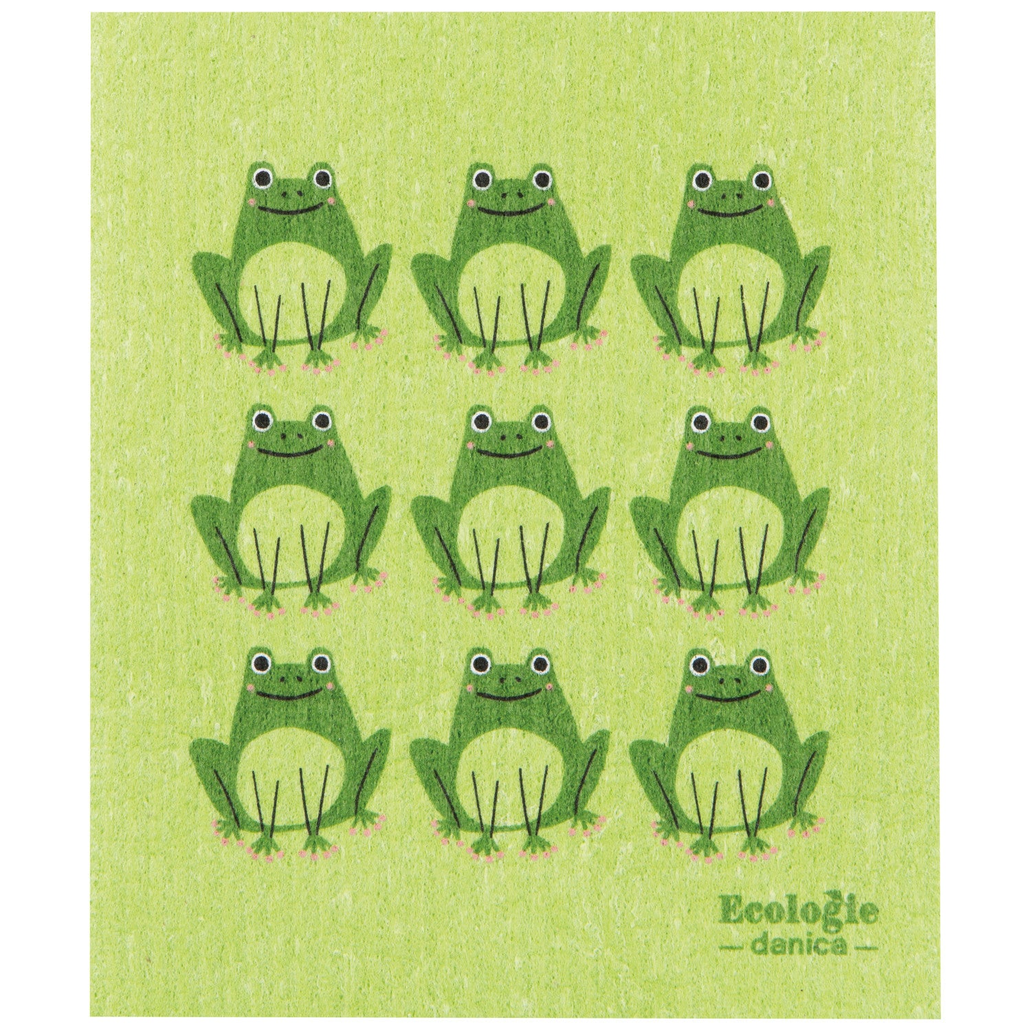 Swedish Dishcloth- Ribbit - Joshua & Company
