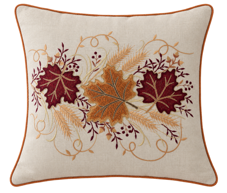 Maple Swirl Cushion 18"