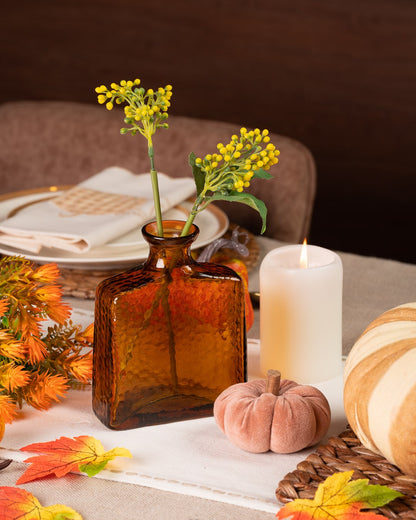 Norma Bud Vase Amber - Large